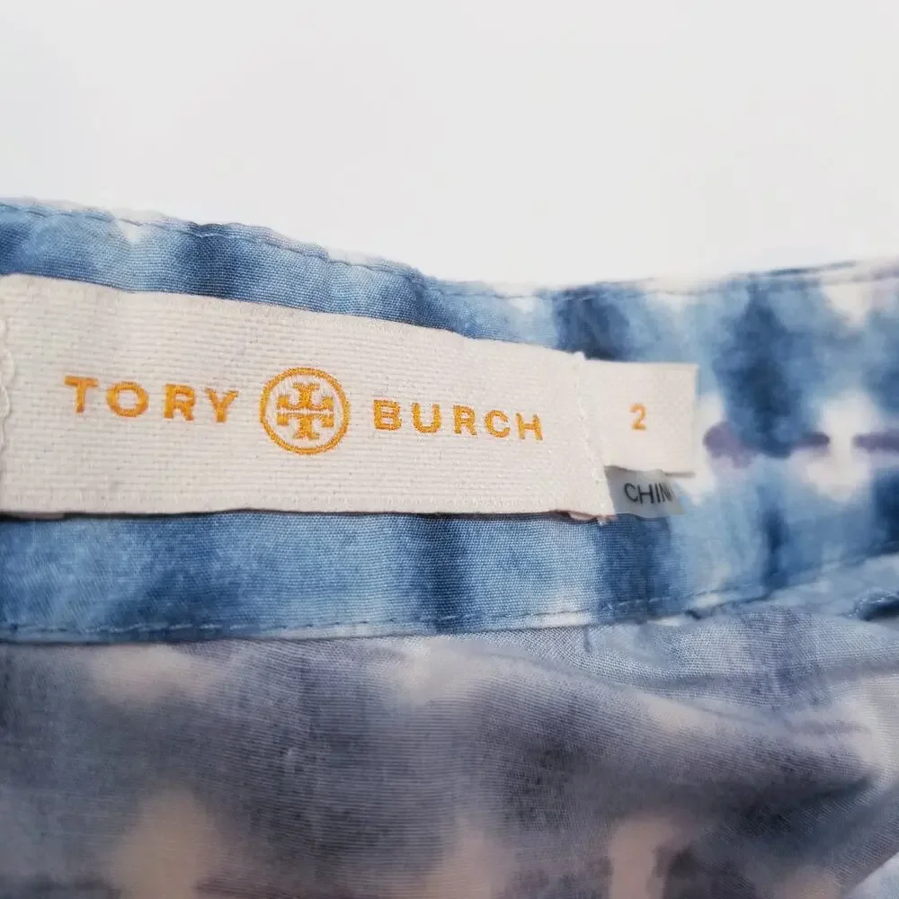 Tory Burch Graphic Print Mini Dress
